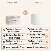 Crème Corps Lavande — Rituel Apaisant pour une Peau Soyeuse & une Nuit Sereine