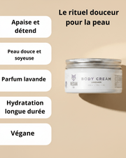 Crème Corps Lavande — Rituel Apaisant pour une Peau Soyeuse & une Nuit Sereine