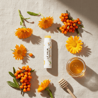 Baume à Lèvres Argousier & Calendula — Réparateur Intense Lèvres Sèches