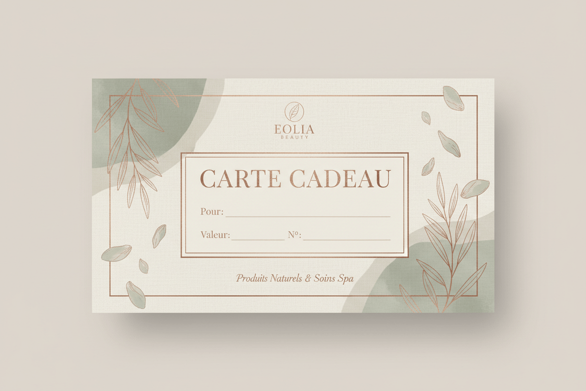Carte Cadeau Eolia Beauty