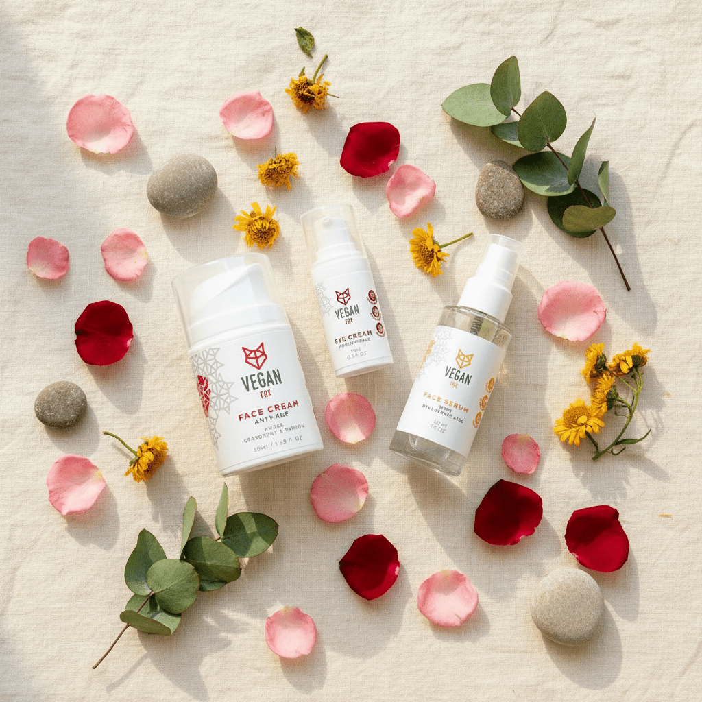 Coffret Soin Visage Anti-Âge — Routine Complète Naturelle & Vegan