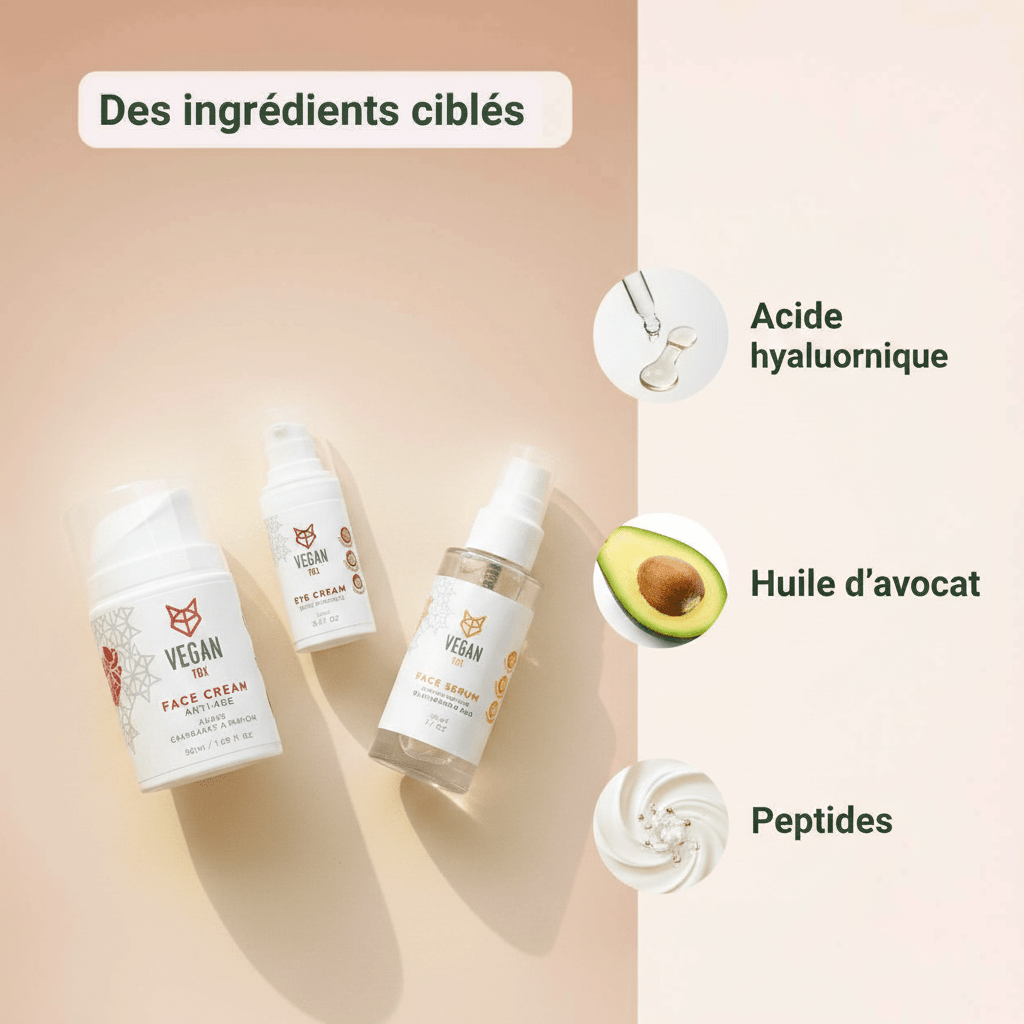 Coffret Anti-Âge Complet — Raffermit, Régénère & Rajeunit une Routine Naturelle