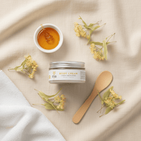 Crème Corps Fleur de Tilleul — Hydratation Douce & Apaisante