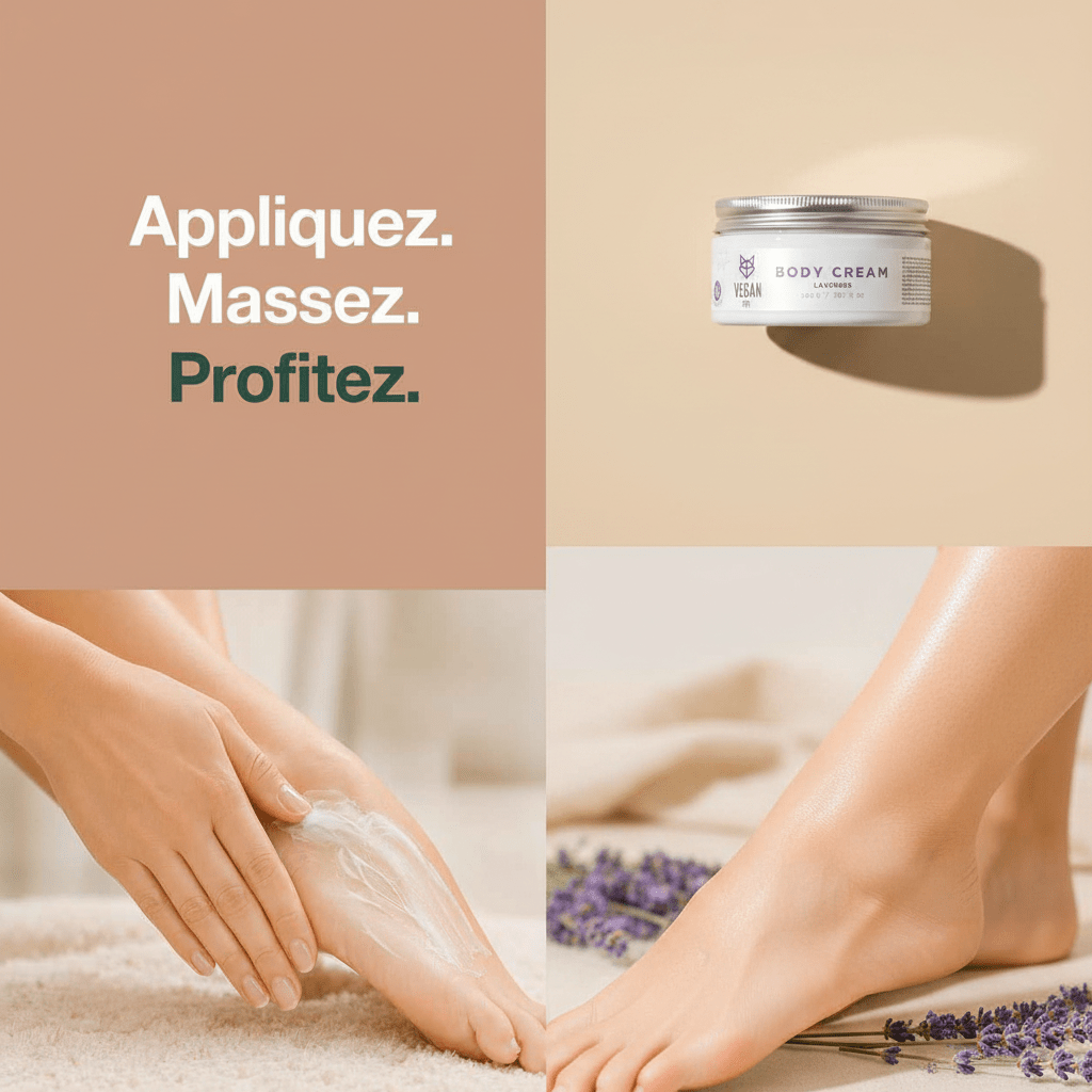 Crème Corps Lavande — Rituel Apaisant pour une Peau Soyeuse & une Nuit Sereine