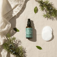 Tonique Visage Genévrier — Purifiant & Matifiant pour Peaux Grasses